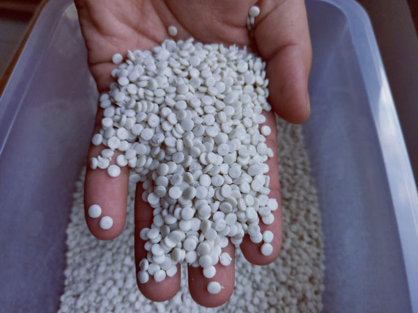 常州白色高密度聚乙烯HDPE再生颗粒