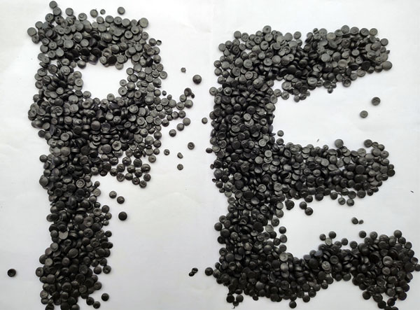 常州黑色hdpe拉管再生颗粒