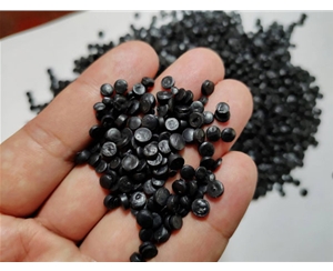 常州黑色HDPE再生管道颗粒料